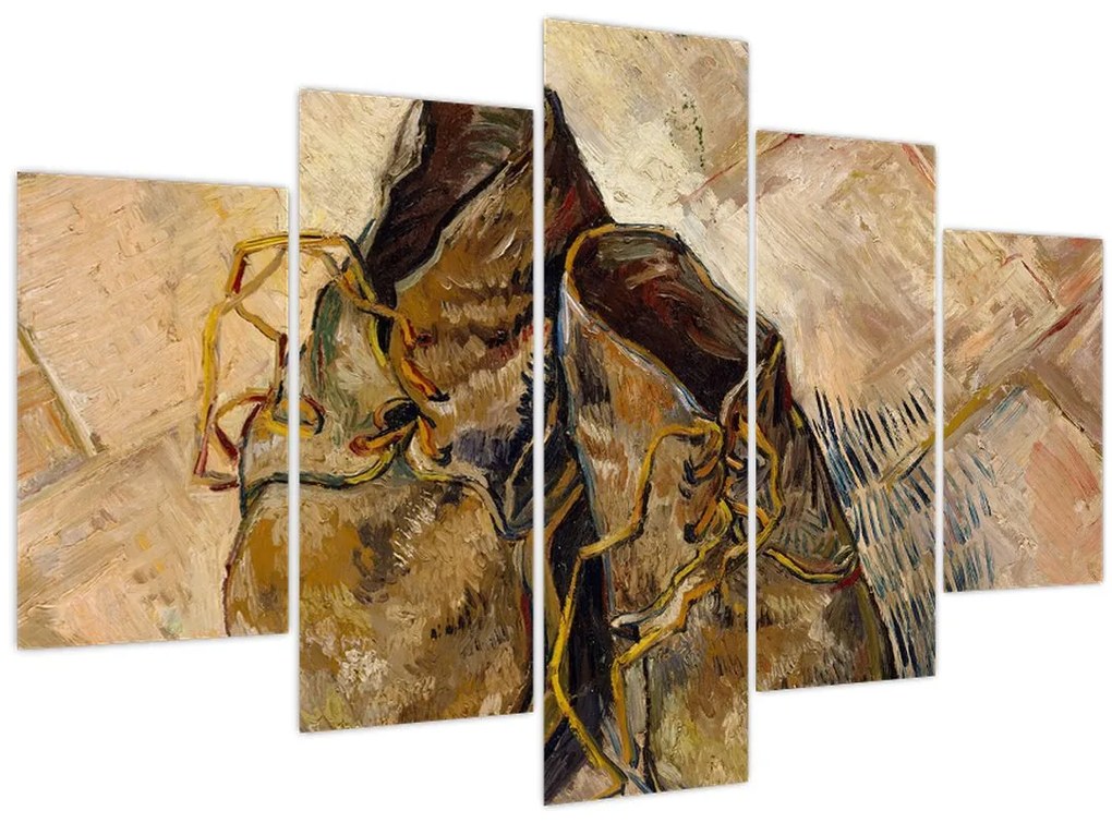 Tablou - Vincent van Gogh, Shoes, reproducere (150x105 cm)