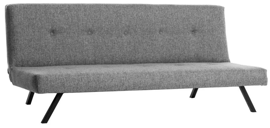 Canapea LOKO, 2 locuri, gri deschis
