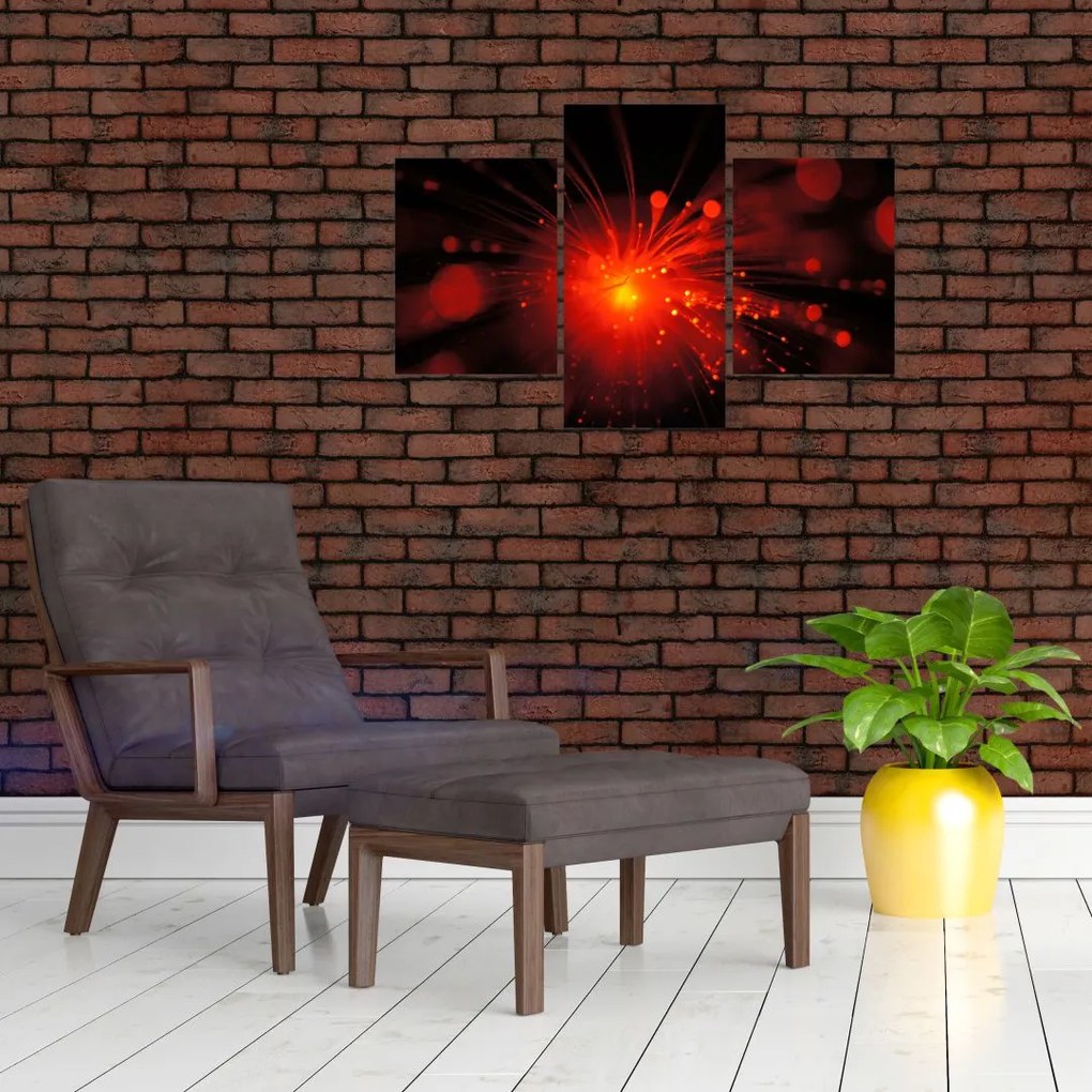 Tablou cu abstacție sclipire (90x60 cm)