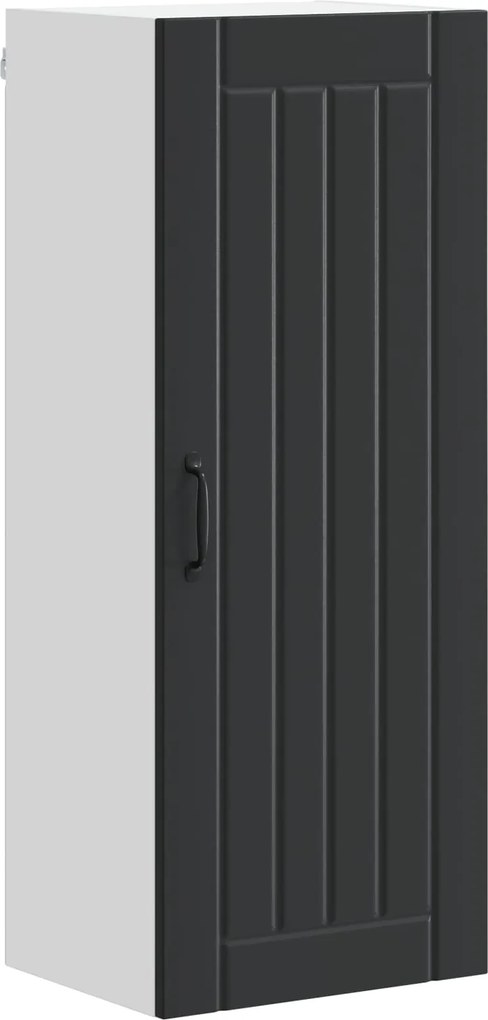 vidaXL Dulap de bucătărie Negru 40 x 31 x 100 cm Lemn compozit