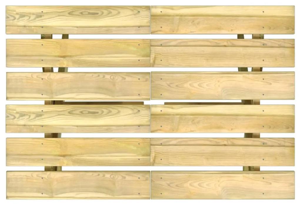 Masa de gradina, 110x73x70 cm, lemn de pin tratat 1, 110 x 73 x 70 cm