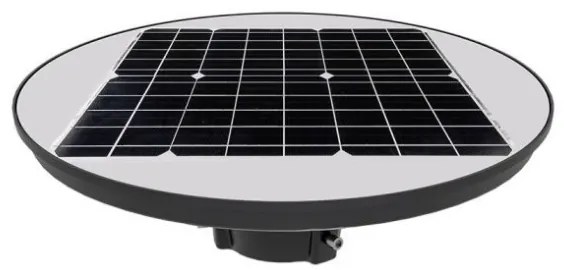Lampă stradală solară LED cu senzor, 10W, 3,2V, IP65, 4000K + telecomandă