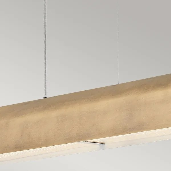 Hinkley HK-ARCO-LED-LP-117-HB - Candelabru LED ARCO suspendat pe cablu, 43W, 230V, 3000K, finisaj auriu