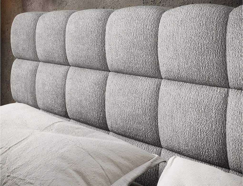 Pat lemn masiv Magentta 140/160/180x200 cm Personalizabil - Touch 100, 180x200