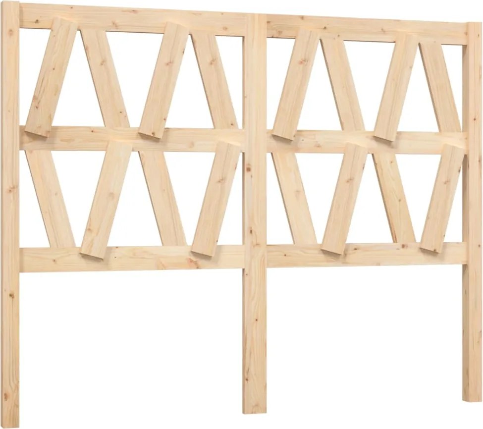 vidaXL Tăblie de pat, 141x4x100 cm, lemn masiv de pin