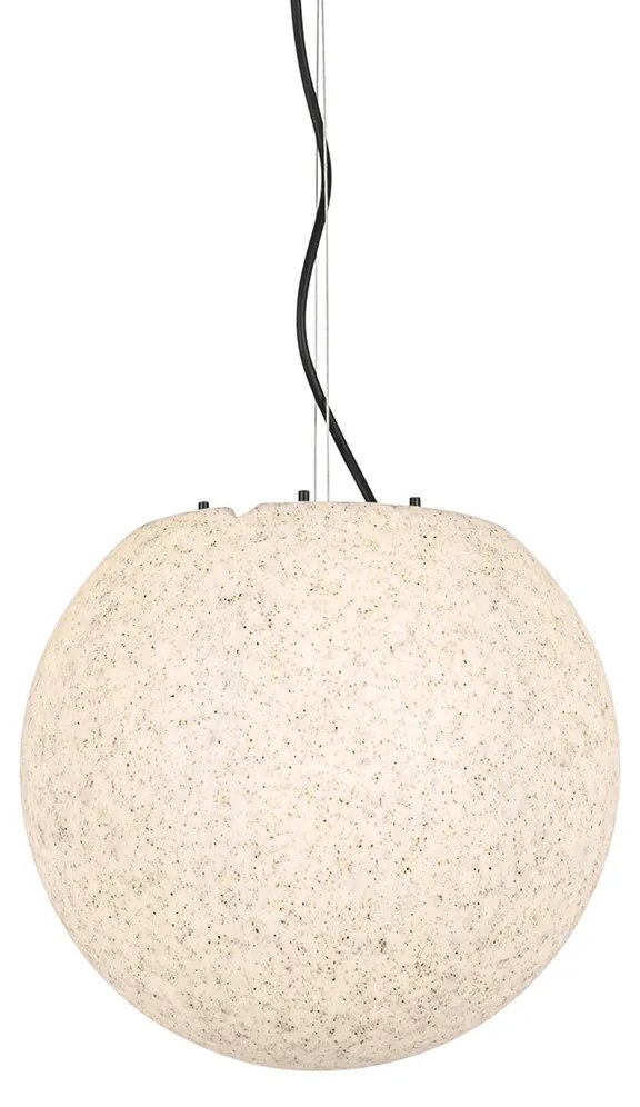 Lampă modernă suspendată pentru exterior gri 35 cm IP65 - Nura