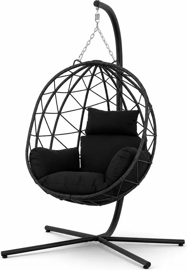 Fotoliu suspendat AVENBERG ELIXIR negru