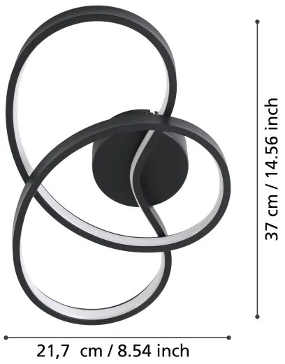 Aplică LED Eglo 900949 GIANELLA LED/14,5W/230V