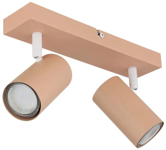 Globo 57911-2P - Aplica spot ROBBY 2xGU10/35W/230V portocalie