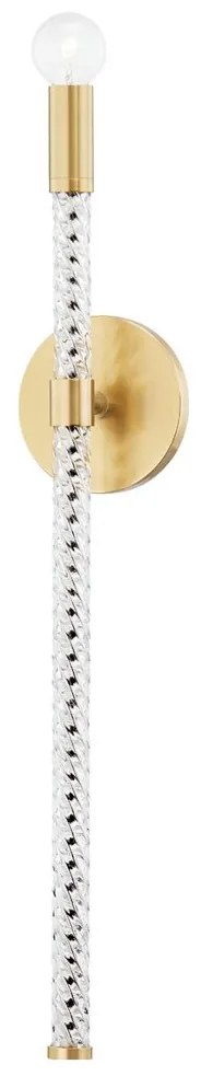 Aplica de perete design modern PIPPIN alama antichizata
