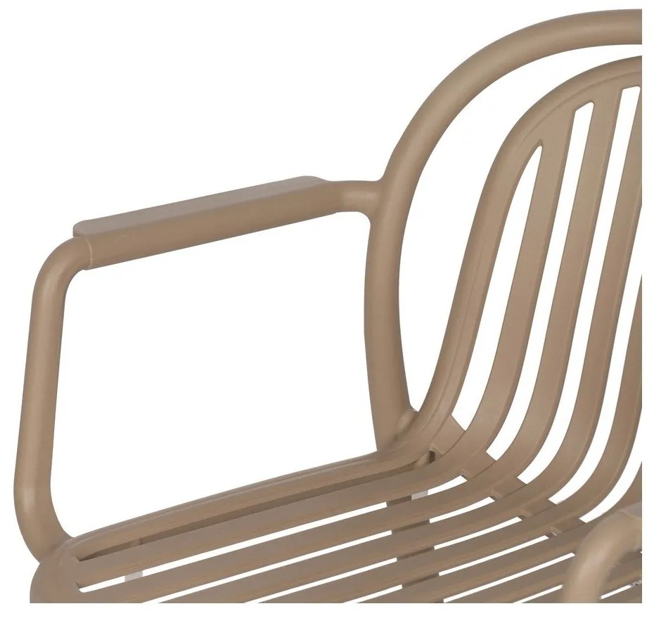 Scaun de dining bej din plastic Alia – Ixia