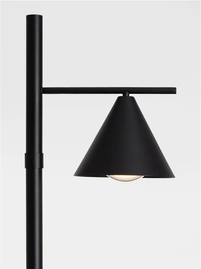 Stalp de exterior IP65 ORIX negru H-220cm
