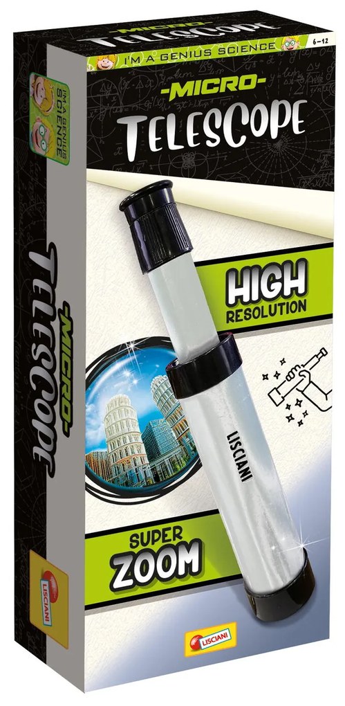 EXPERIMENTELE MICULUI GENIU - TELESCOP MINI - LISCIANI (L110285)