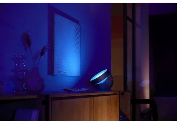 Philips Hue IRIS LED 8,2W 230V lampă de birou RGB cu dimmer negru