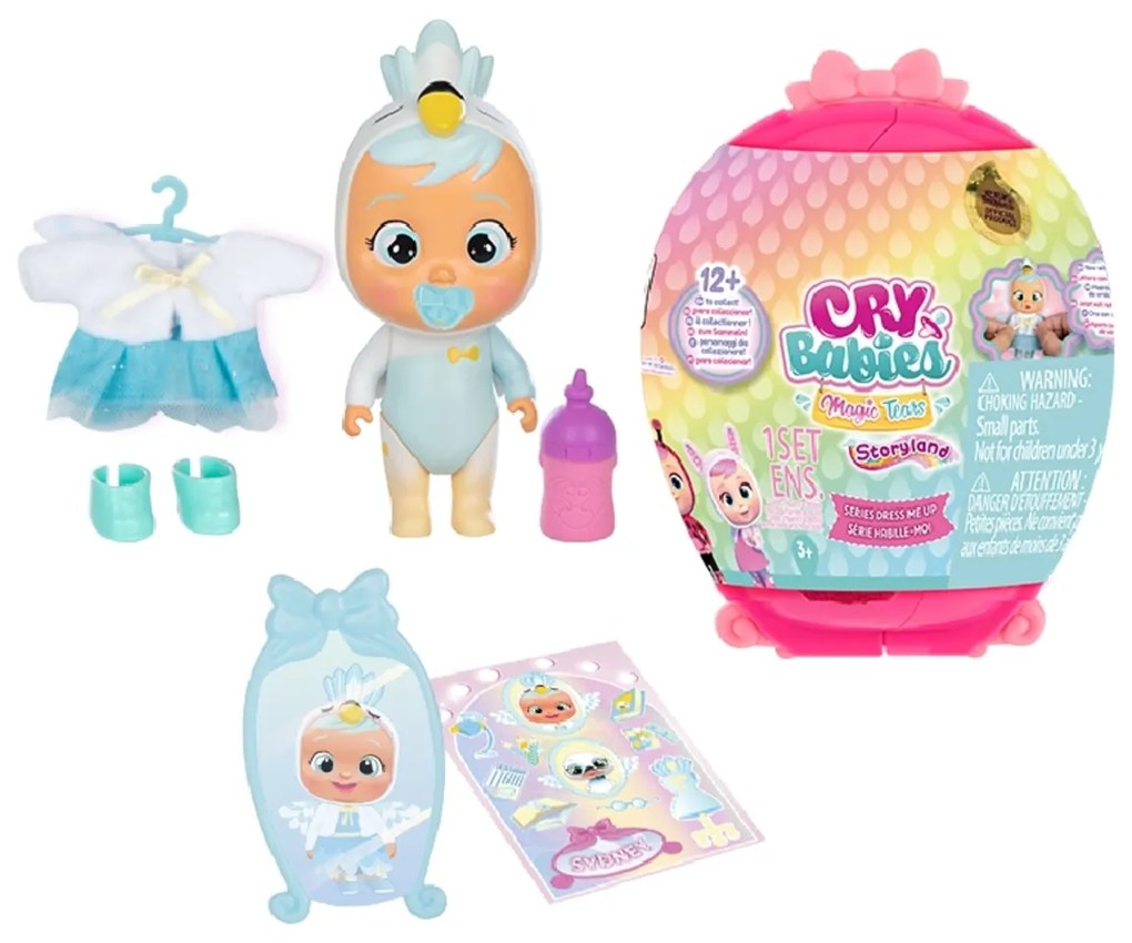 CRY BABIES LACRIMINI MAGICE ȚARA POVESTILOR seria ROCHIE PE MINE UP Îmbracă-te pe mine