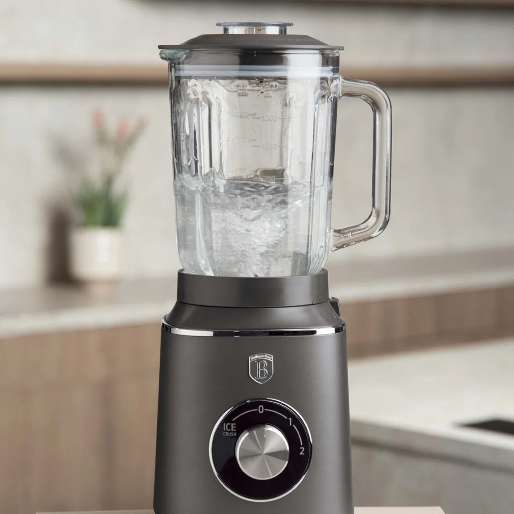 Blender cu bol de sticla Antracit Berlinger Haus BH 9539