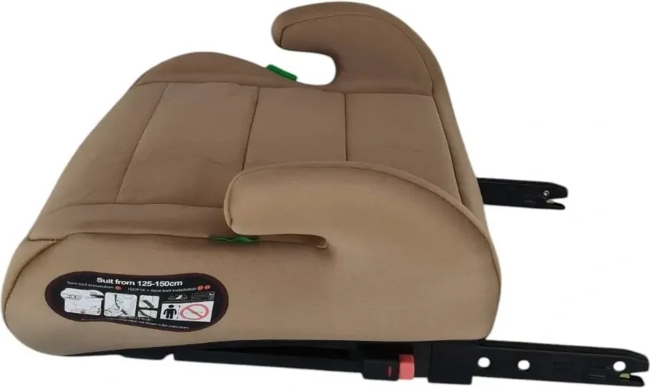 Inaltator auto cu ISOFIX NOVOKIDS Splend'or Edition HF-06, R129 i-Size, 125-150 cm, 15-36 kg, Crem Bej