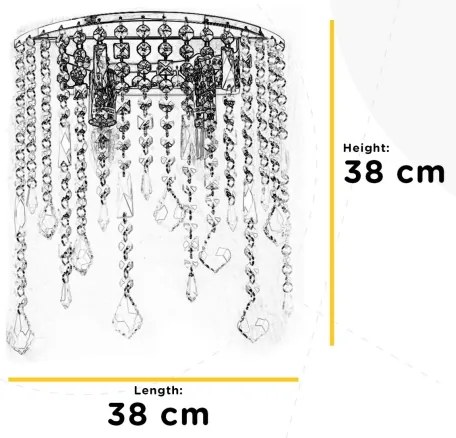 Aplică ONLI LAILA 2xE14/10W/230V