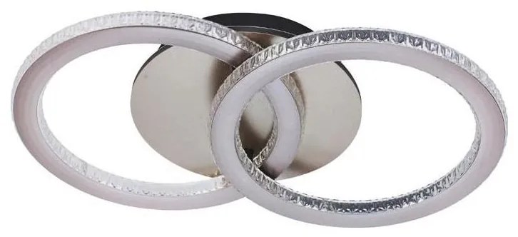 Searchlight 37122CP-LED Plafonieră cu dimmer SPECIFICAȚII LED/24W/230V 3000K 25x42,5 cm