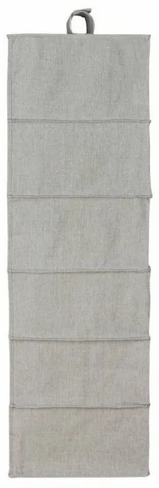Organizator de haine agatat 30 x 18 x 94 cm, gri