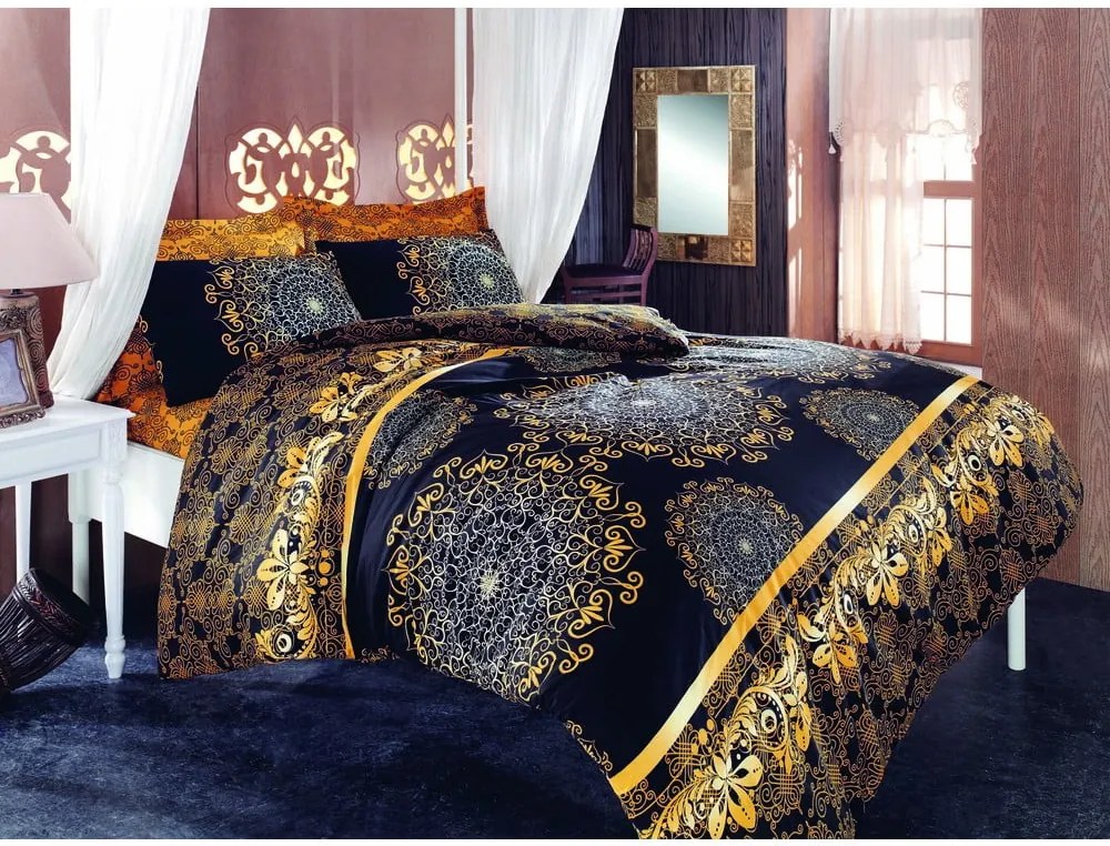 Lenjerie de pat cu cearșaf Osman, 200 x 220 cm