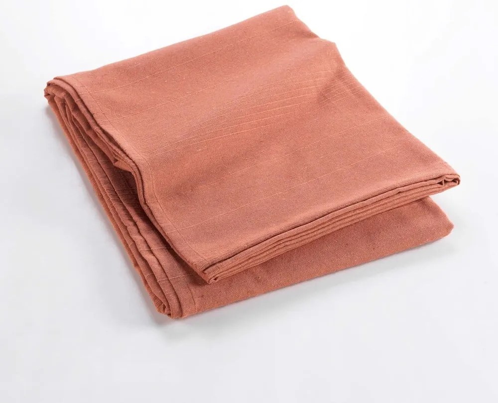 Cuvertură cărămizie 180x220 cm Lucile – douceur d'intérieur