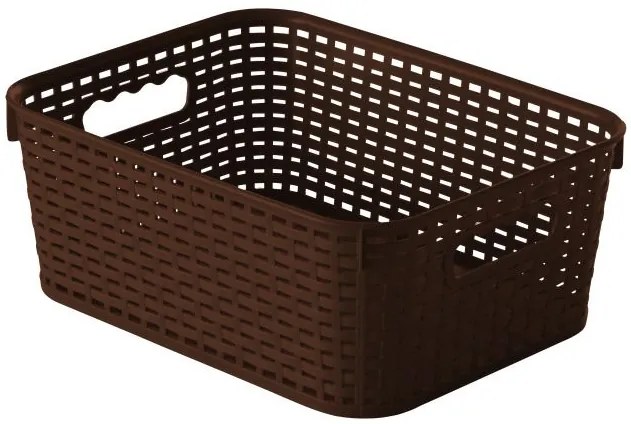 Cos depozitare 35x27x14, 11L Maro Rattan