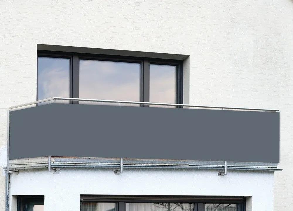Husa pentru balcon ANTRACIT UNI, 85 x 500 cm, WENKO - Anthrazit