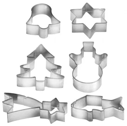 Set decupatoare de Crăciun Tescoma DELICIA, 6 buc.