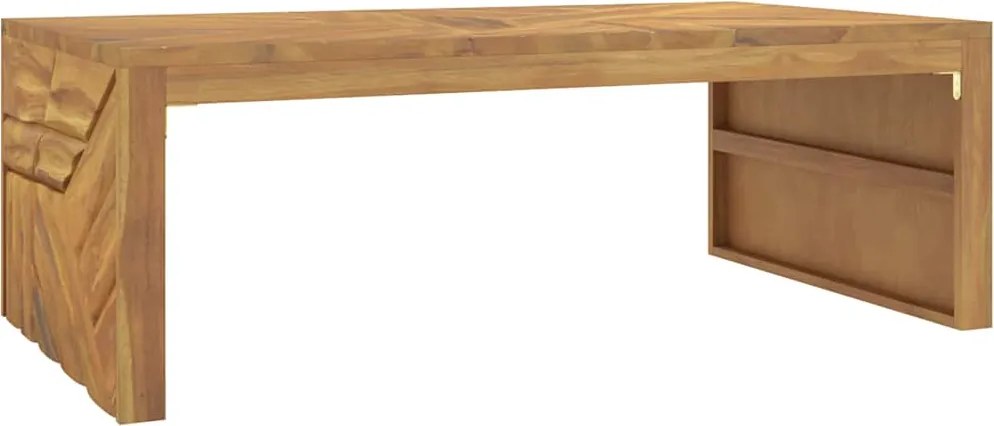 vidaXL Masuta de cafea 110x60x38 cm din lemn masiv de tec