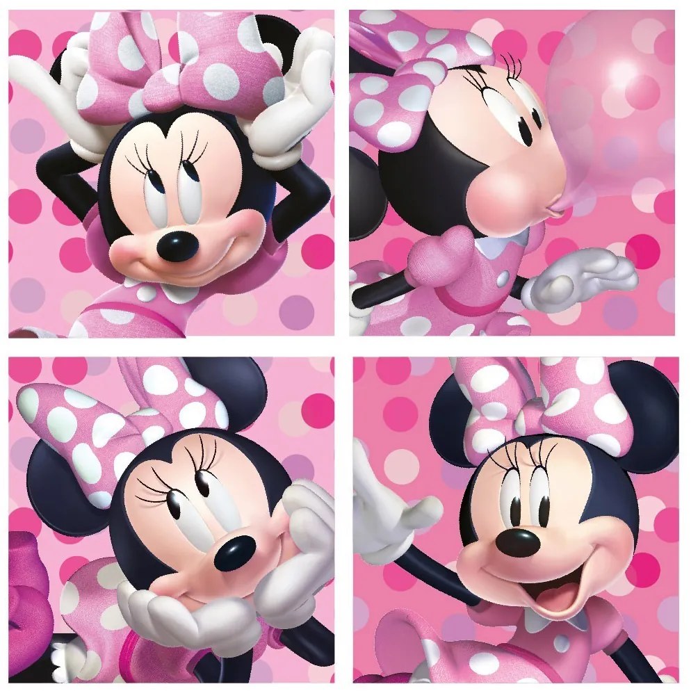 Disney Minnie Chic depozitare jucării 30×30×30 cm