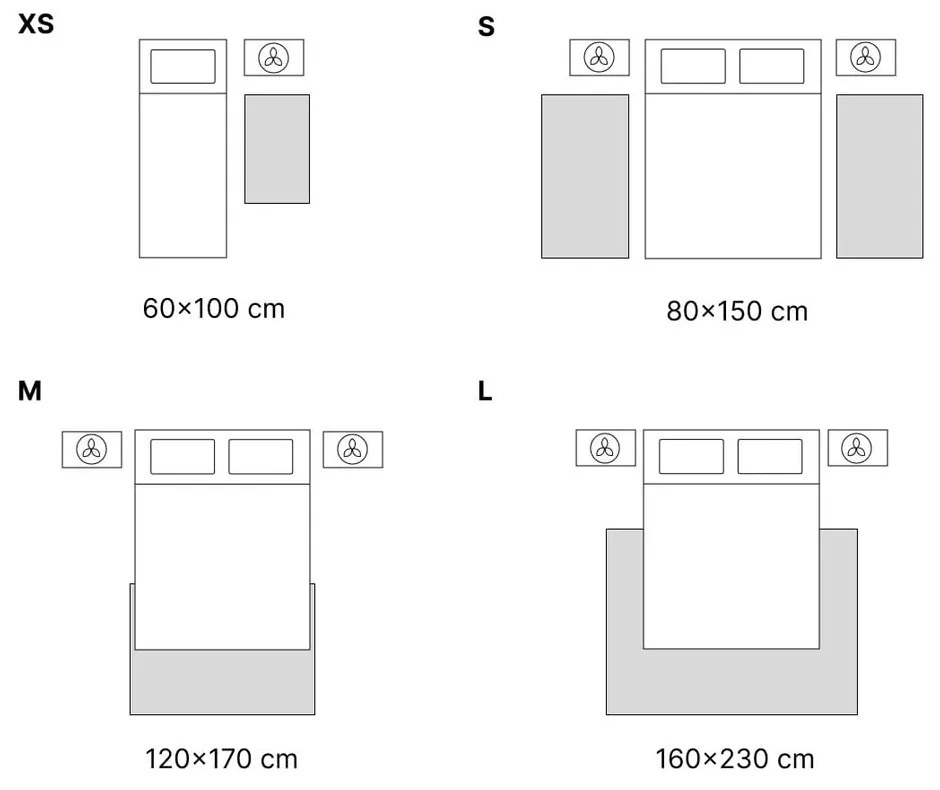 Covor bej țesut manual din bumbac 120x170 cm Reimagine – Universal