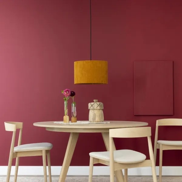 Lustră pe cablu Brilliant TONY 1xE27/20W/230V d. 35 cm portocaliu