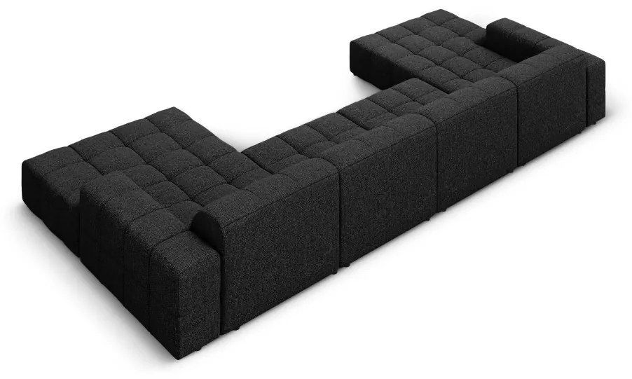 Coltar 6 locuri Chicago chenille L364 cm