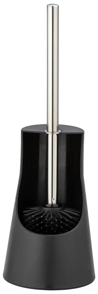 Perie WC silicon Wenko Arese, negru