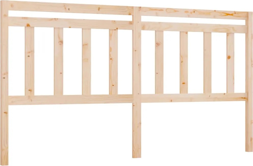 vidaXL Tăblie de pat, 186x4x100 cm, lemn masiv de pin