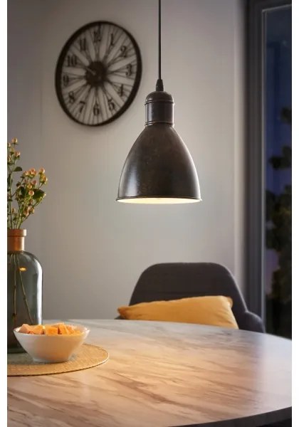 Lustră Eglo 49492 PRIDDY 1 1xE27/60W/230V