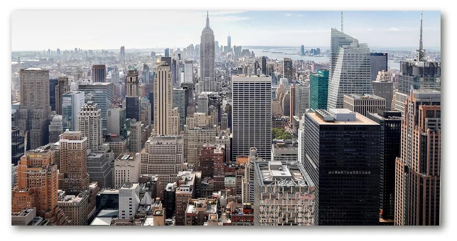 Tablou pe sticlă acrilică New york