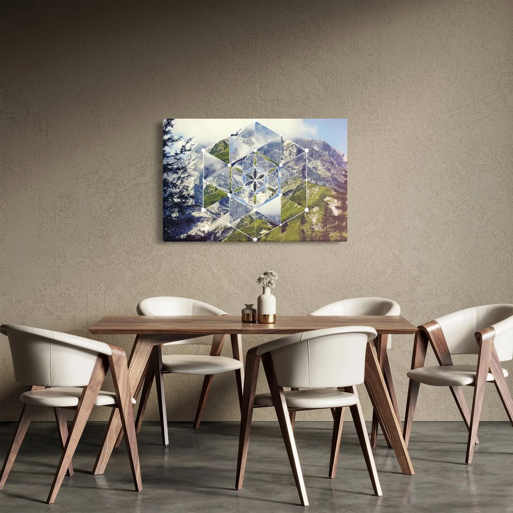 Tablou - Model geometric (90x60 cm)