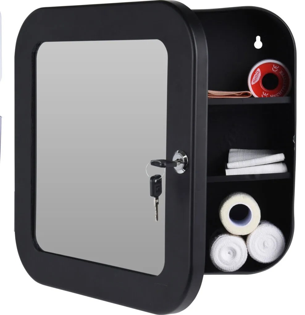 Dulap pentru medicamente cu oglindă