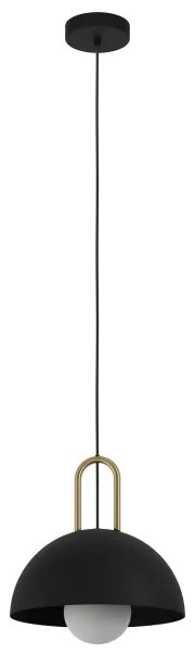 Eglo 56459 - Pendul pe cablu CALMANERA, 1xE27/40W/230V, negru