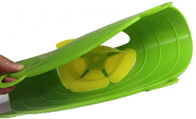 Capac din silicon pentru cratiță - verde
