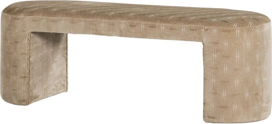 Bancă bej capitonată Jacob – WOOOD