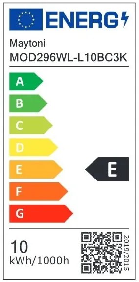 Aplica de perete LED design minimalist Flat, chihlimbar