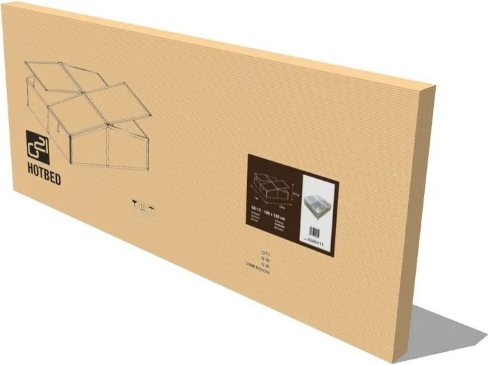 Răsadniță G21 din două părți GA12 100 x 120 x 40cm