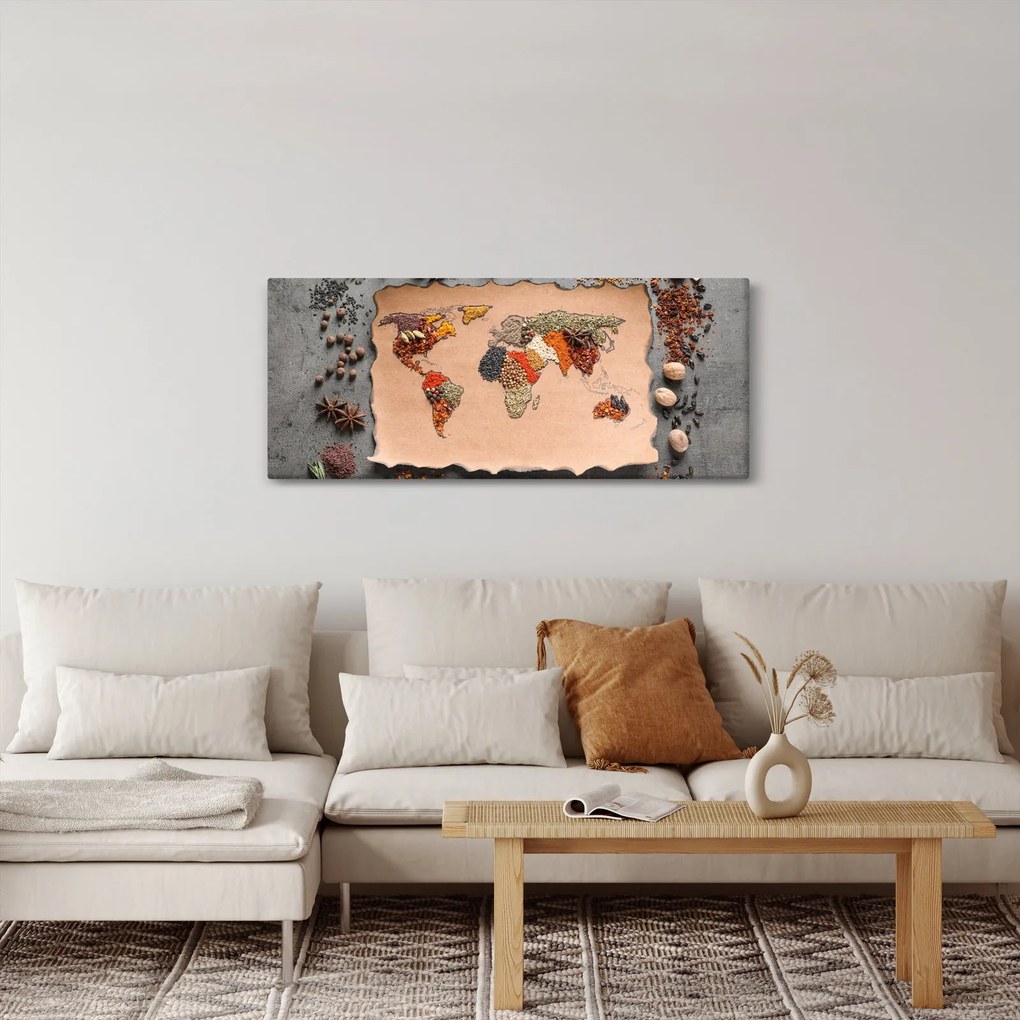 Tablou - Rădăcinile lumii (120x50 cm)