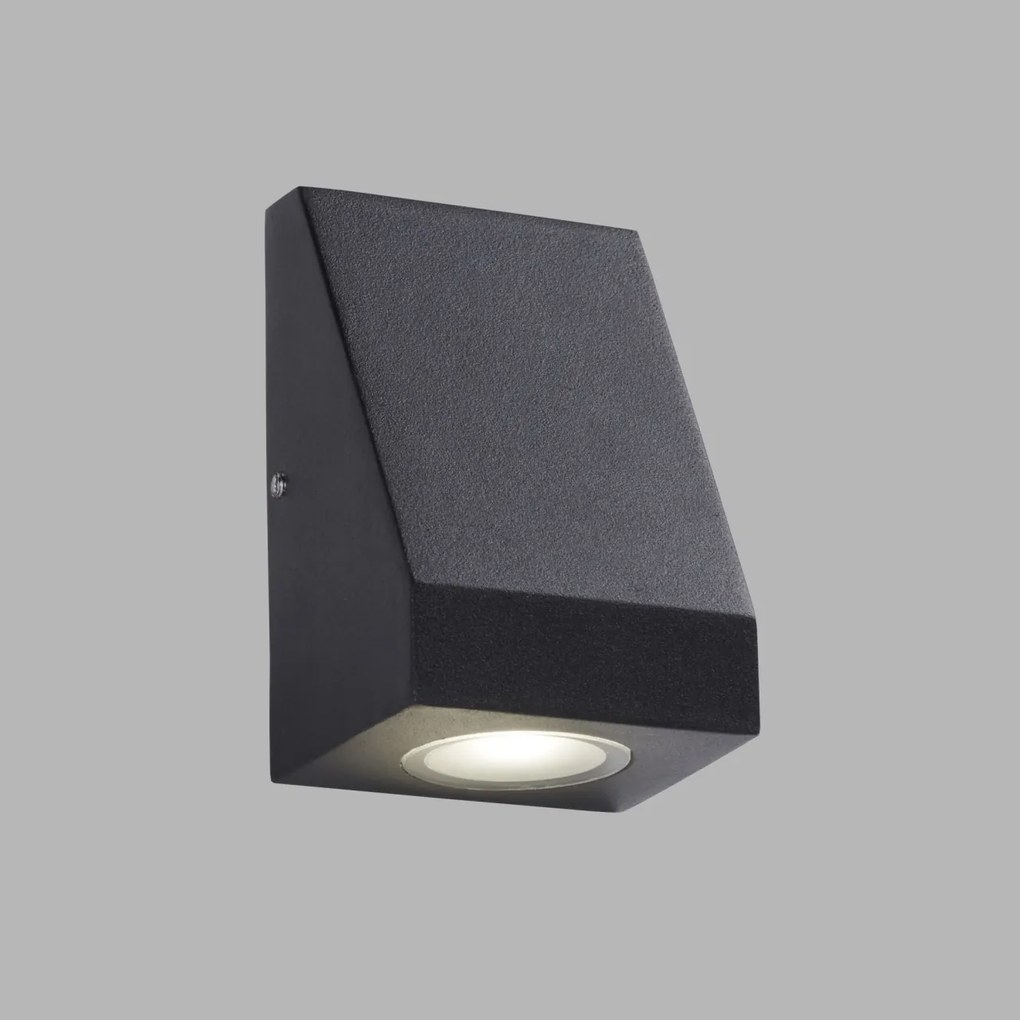 Aplica perete LED de exterior IP44 Down 2041-1BK SRT