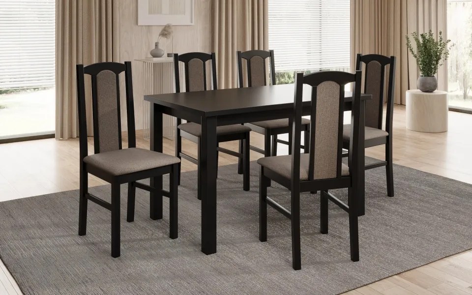 Scaun Chair Vos VII – 43x40x96 cm – Negru / Opium 20
