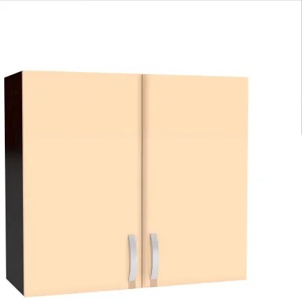 Corp superior 80 cu 2 usi cu scurgator de vase Zebra cappuccino