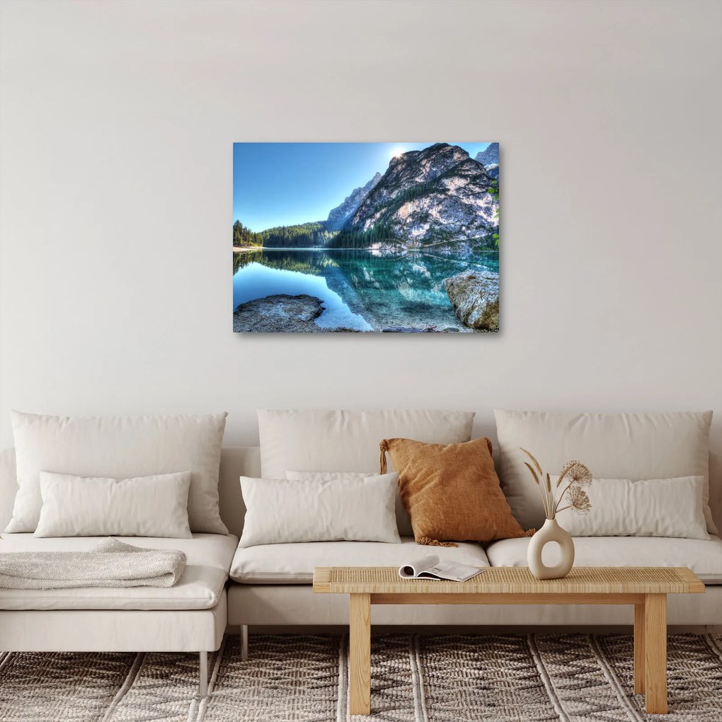 Tablou - Lac montan (70x50 cm)